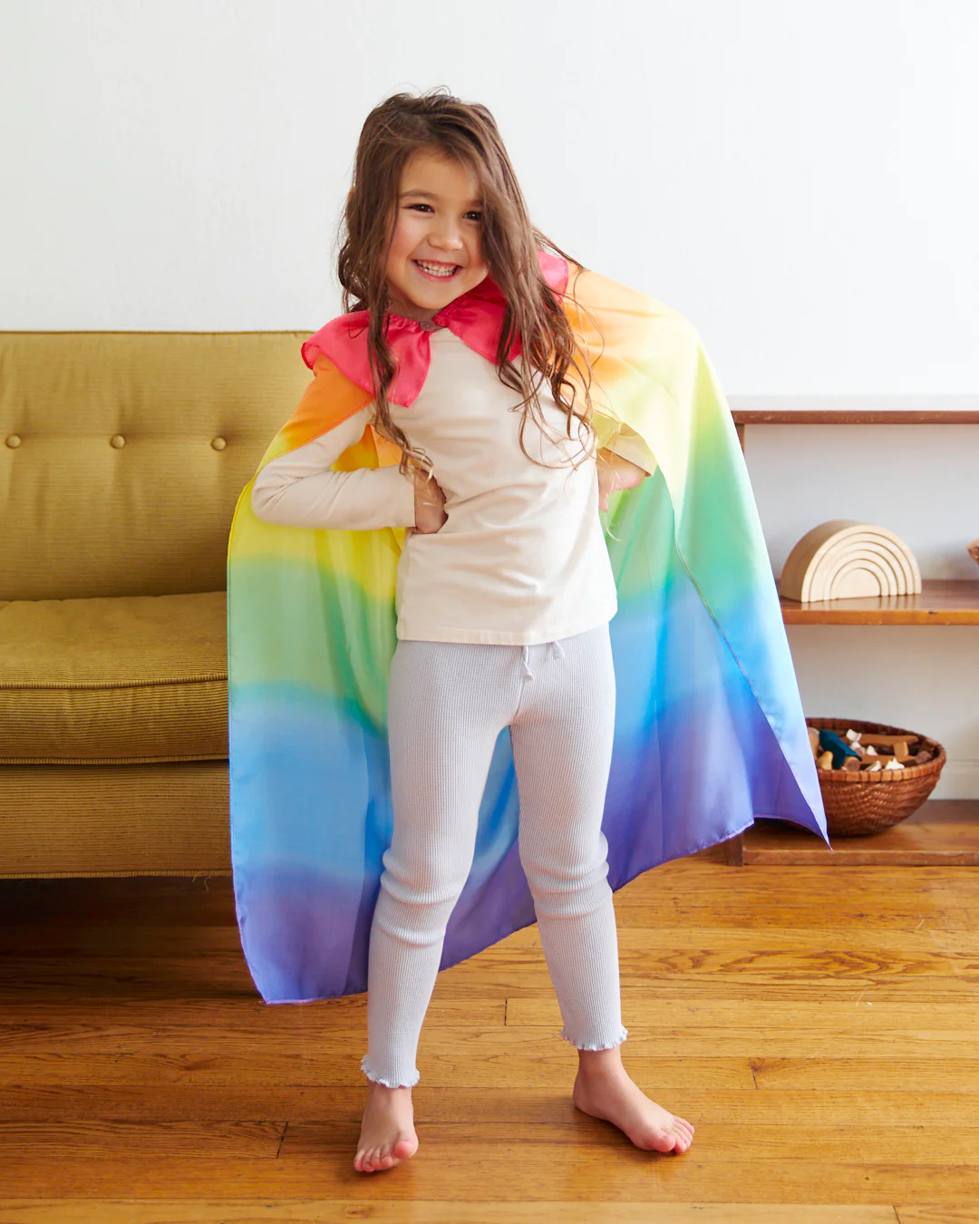 Capa de Seda Arcohiris (Sarah´s silks Rainbow Cape) - Image 3